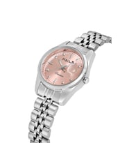Polo Air Mercek Takvimli Kadın Kol Saati Gümüş Pembe Renk PL-1611B4x