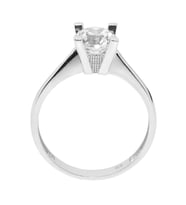 Cigold Taşlı Yüzük 14 Ayar Altın 2.77 Gr OA-K21601038854 (Beyaz)