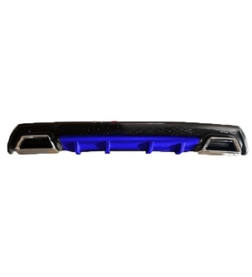 Suzuki Grand Vitara 1997-2005 Mavi Krom Kare Egzozlu Difüzör Difizör Mat Mavi