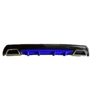 Suzuki Grand Vitara 1997-2005 Mavi Krom Kare Egzozlu Difüzör Difizör Mat Mavi