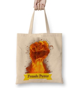 Female Power 2 Bez Çanta Uzun Saplı