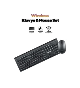 Periboia Multimedya Q Klavye Ve Mouse Seti (STD)