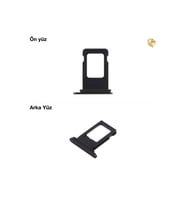 İphone Xr Sim İç Yuvası Tekli Siyah Sim yuvası sim tepsisi sim aparatı yeni sim yuvası tekli sim tepsisi sim çekmecesi