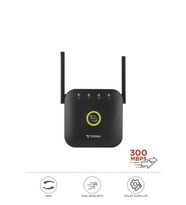 WR-25 Siyah Wifi Sinyal Yakınlaştırıcı Güçlendirici Router 300Mbps