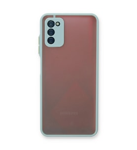 Samsung Galaxy A03s Kılıf Montreal Silikon Kapak - Turkuaz