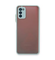 Samsung Galaxy A03s Kılıf Montreal Silikon Kapak - Turkuaz