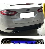 Ford Mondeo Mk4 Mavi Difüzör Çiftli Yuvarlak Egzoz Görünümlü D Tip Difizör