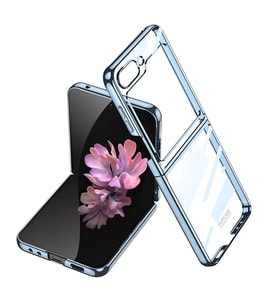 Galaxy Z Flip 6 Kılıf Zore Full Camlı Kıpta Kapak