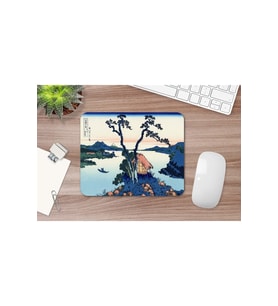 Hokusai Lake Suwa In The Shinano Province 17 X 21 Cm Mouse Pad