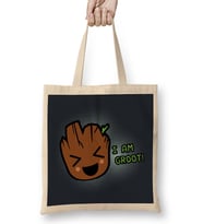 Guardians Of The Galaxy I Am Baby Groot Bez Çanta Uzun Saplı