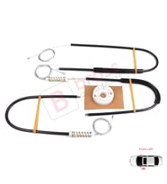 Audi A8 S8 Quattro MK2 D3 4E2 4E8 2002-2010 4E0837461B İçin Elektrikli Ön Sol Cam Kriko Tamir Seti