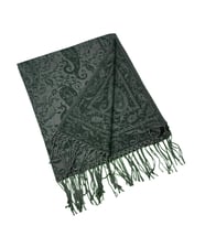 Kalın Kışlık Paşmina Şal 75x190 cm (Füme)