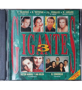 (Plak Değildir CD dir) CD Gigantes 3 CD (Karışık)
