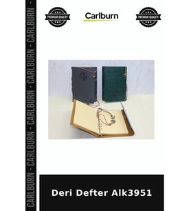 Özel Üretim Ofis Notluk Hediye Kırtasiye Deri Defter Alk3951