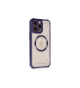 İphone 12 Pro Max Kılıf Prag Magneticsafe Kapak - Derin Mor