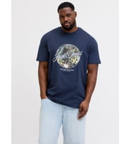 JACK JONES Baskılı Büyük Beden Tişört 12295982