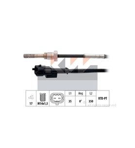 Chevrolet Captiva Cruze Antara Z20S 2007- Egzoz Sicaklik Sensoru Oksijen Sensoru 96868940 Wisco