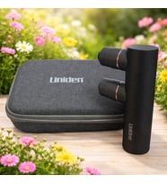 UNİDEN X120 Çift Başlı Mini Çantalı Masaj Tabancası Masaj Aleti