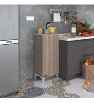 Kenzlife mutfak dolabı mine 088*030*032 crd kapaklı ayaklı banyo evrak ofis kitaplık ayakkabılık kiler