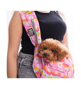 Pawstar Kedi, Küçük Köpek Taşıma Çantası Florence Daisy CrossBody Bag 2-6 Kg