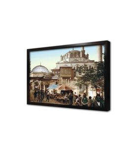 İstanbul Çerçeveli Cam Tablo