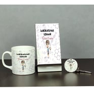 Laborauvar Uzmanı Üçlü Set (Kupa + Telefon Standı + Anahtarlık)