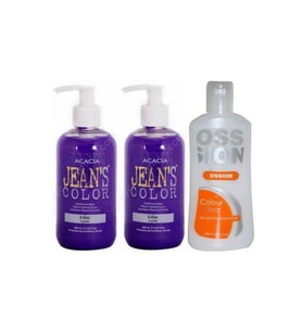 Saç Boyası Leylak 250ml 2ad Ve Ossion Boya Temizleyici 200ml