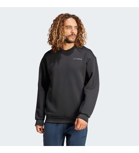 adidas IX3941 XPL CREW NECK Erkek Sweatshirt (Siyah)