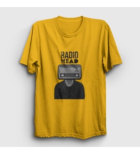 Presmono Unisex Sarı Radio Radiohead T-Shirt 104241tt (Sarı)