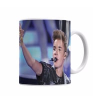 justin bieber Kupa Bardak Porselen