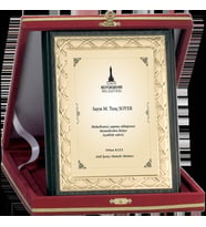 ODAK KUPA - Ahşap Plaketler - PL-057-M B - 15x20 cm