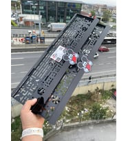 Mickey Mouse Özel Tasarım Lüks Pleksi Plakalık