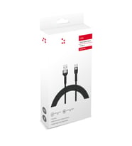 Type-C Cihazlar İçin Usb Kablo, 2Metre Uzunluğunda, Yüksek Hızlı Şarj ve Data Veri Aktarım Kablosu (Siyah)