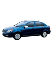 Hyundai Accent Era Abs Krom Ayna Kapağı 2 Prç 2005-2011