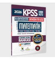 2026 FULLOrtaöğretim KPSS Matematik Kara Kutu ÖSYM Çıkmış Soru Bankası Son 15 Yıl(Sadece Lise)