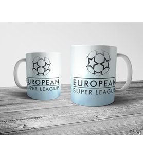Pixxa European Super League Avrupa Süper Ligi Kupa Bardak Model 2