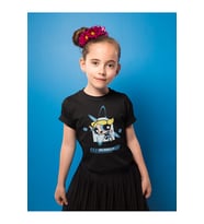 Power Puff Girls Bubbles Baskılı Unisex Çizgi Film Çocuk Tişört (1-12 Yaş)