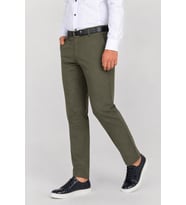 Caserta Regular Fit Erkek Armürlü Keten Pantolon - 7635