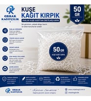 Kuşe Kâğıt Kırpık Dolgu 50 gr Hediyelik Kutu, Paketleme ve Dekorasyon