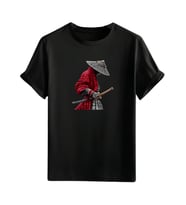 Animasyon Görselli  Unisex (Tshirt) Tişört (Siyah)