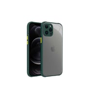 Apple iPhone 12 Pro Max Uyumlu Kılıf Zore Kaff Kapak (Koyu Yeşil)