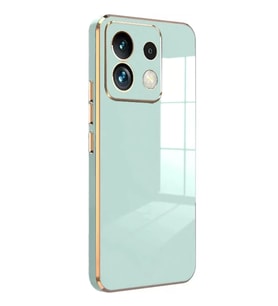 Poco M6 Pro 4G Kılıf Volet Silikon - Açık Yeşil
