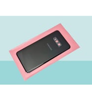 Samsung Galaxy S10 E Uyumlu Arka Kapak Batarya Kapağı - SİYAH - FULL LENSLİ