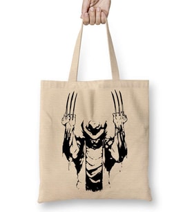 Wolverine X Men Bez Çanta Uzun Saplı