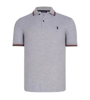 T8594 DEWBERRY ERKEK T-SHIRT-GRİ