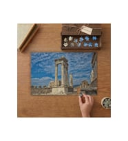 Pergamon Antik Kenti - İzmir Tasarımı 240 parça Ahşap Puzzle Ahşap Kutuda MP09692