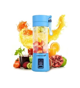 Portatif Taşınabilir380 Ml Usb Şarjlı Mavi El Blender