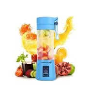 Portatif Taşınabilir380 Ml Usb Şarjlı Mavi El Blender