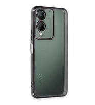 Vivo Y17s Kılıf Razer Lensli Silikon - Siyah