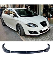 Seat Leon Mk2 Ön Lip 3 Prç Parlak Siyah Abs Kolay Kurulum
